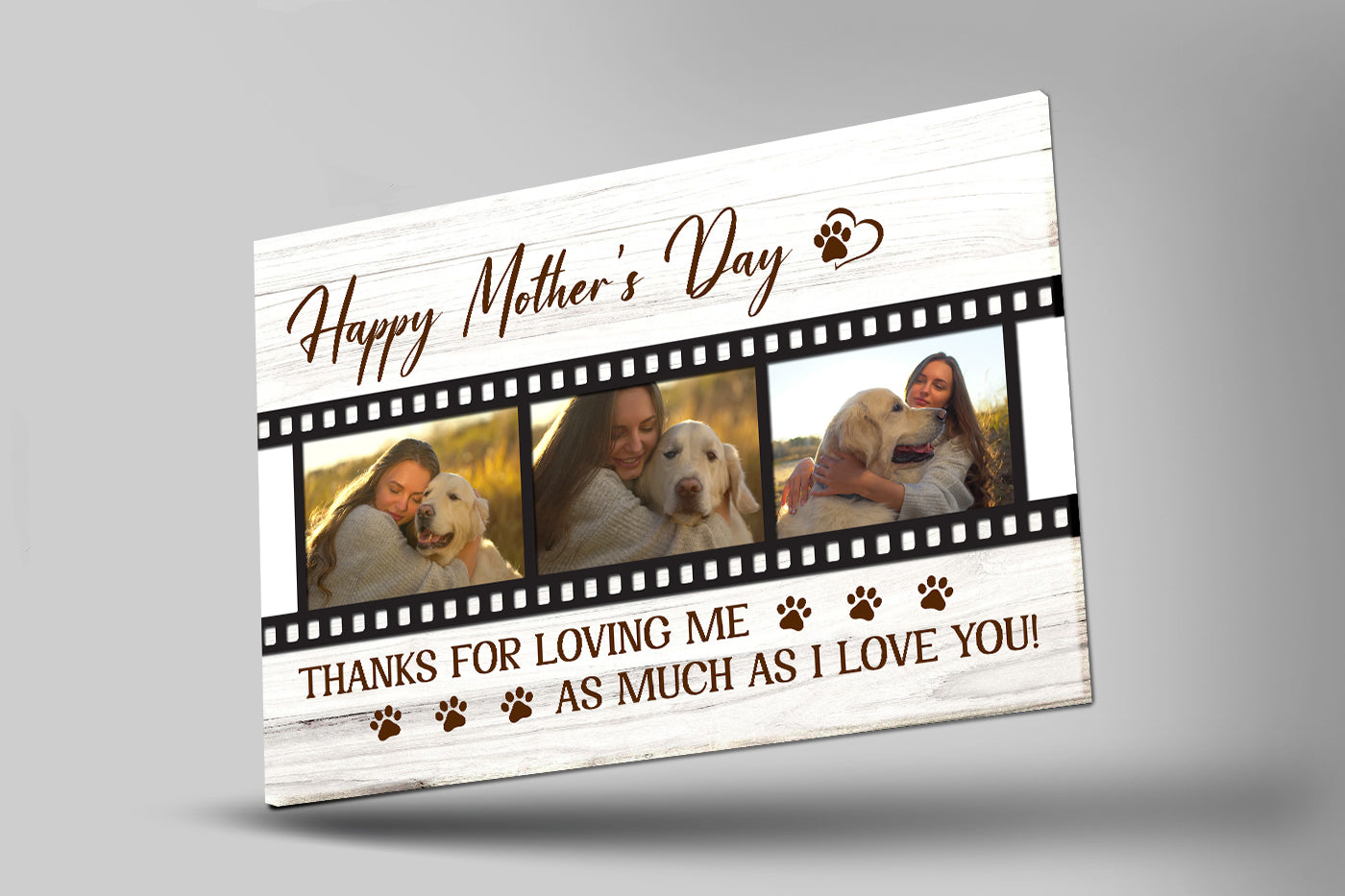 Thanks For Loving Me Custom Dog Photo Collage Canvas Dog Lover Gift For Women Mother S Day Gift 4 Memwaa Thanks For Loving Me - Custom Dog Photo Collage Canvas Dog Lover Gift For Women Mother'S Day Gift