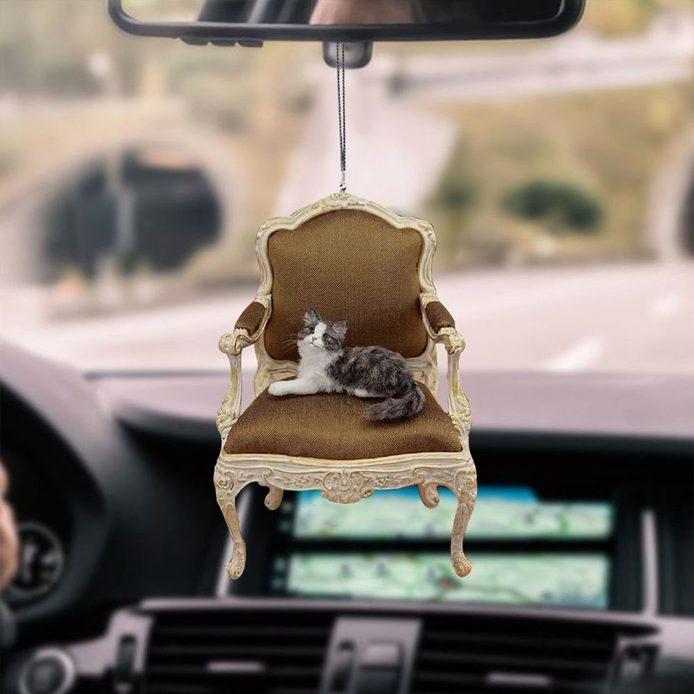 The Charm Of Handmade Cat Hanging Ornaments For Your Vehicle, Cat Ornament Car Decor, Car Ornaments