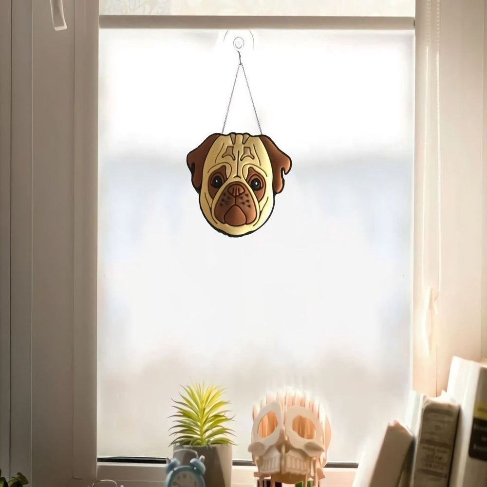 The Perfect Blend of Art and Love for Dogs in Window Decor, Christmas Ornaments, Car Hanging ornaments for dog lovers