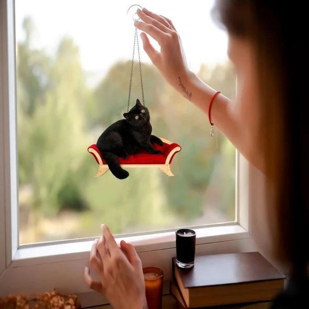 Transform Your Living Space With One-Of-A-Kind Cat Ornaments That Impress, Cat Ornament Decor, Car Decor