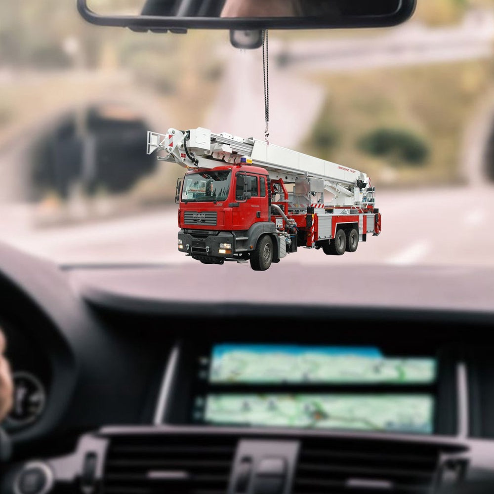 Unforgettable Moments Firefighter Car Ornament To Commemorate Memories, Car Ornament Decor