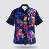 Colorful Jesus Lion Hawaiian Shirts For Men, God Summer Aloha Shirt