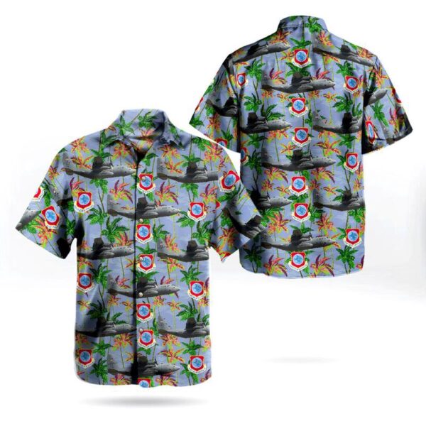 Missouri Air National Guard 139th Airlift Wing Lockheed C-130H Hercules (L-382) Hawaiian Shirt, Air Force Aloha Shirt, Military Hawaiian Shirt