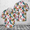 US Air Force 21st Bombardment Squadron (Heavy) WW2 Hawaiian Shirt, Air Force Aloha Shirt, Military Hawaiian Shirt