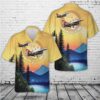 US Air Force 77 Fighter Squadron F-16CM Hawaiian Shirt, Air Force Aloha Shirt, Military Hawaiian Shirt