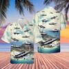 US Air Force Beechcraft T-6 Texan II Hawaiian Shirts, Air Force Aloha Shirt, Military Hawaiian Shirt