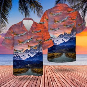 US Air Force Boeing B-17 Flying Fortress Fuddy Duddy Hawaiian Shirt, Air Force Aloha Shirt, Military Hawaiian Shirt