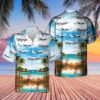 US Air Force Boeing C-32B Hawaiian Shirt, Air Force Aloha Shirt, Military Hawaiian Shirt