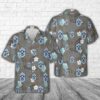 US Air Force Chief Master Sergeant of the Air Force 2004-present insignia Hawaiian Shirt, Air Force Aloha Shirt, Military Hawaiian Shirt