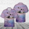 US Air Force Fairchild C-123K Provider Thunderpig 911th Airlift Wing Hawaiian Shirt, Air Force Aloha Shirt, Military Hawaiian Shirt