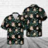 US Army 106th Signal Brigade Unit Crest Hawaiian Shirt, US Army Hawaiian Shirt, Military Aloha Shirt