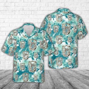 US Army 10th Special Forces Group Hawaiian Shirt, US Army Hawaiian Shirt, Military Aloha Shirt