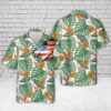 US Army 1-1 ADA (Air Defense Artillery) Hawaiian Shirt, US Army Hawaiian Shirt, Military Aloha Shirt