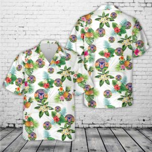 US Army 11th Airborne Division Hawaiian Shirt, US Army Hawaiian Shirt, Military Aloha Shirt