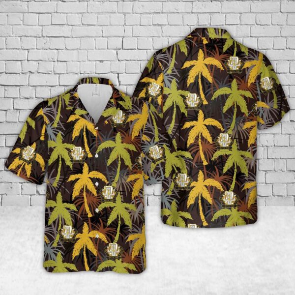 US Army 1st Psychological Operations Battalion (1st POB (A)) Hawaiian Shirt, US Army Hawaiian Shirt, Military Aloha Shirt