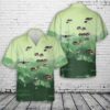 US Army 82nd Airborne Division Paratroopers Jump Into Latvia Hawaiian Shirt, US Army Hawaiian Shirt, Military Aloha Shirt