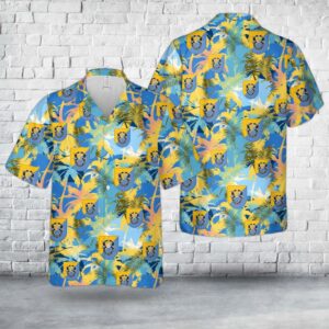 US Army 8th Special Forces Group (8th SFG) Hawaiian Shirts, US Army Hawaiian Shirt, Military Aloha Shirt