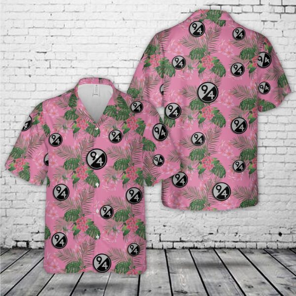 US Army 94th Infantry Division Hawaiian Shirt, US Army Hawaiian Shirt, Military Aloha Shirt