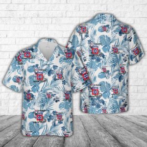 US Army A Co. 1-505 PIR Hawaiian Shirt, US Army Hawaiian Shirt, Military Aloha Shirt