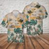 US Army Bell H-13 Sioux Hawaiian Shirt, US Army Hawaiian Shirt, Military Aloha Shirt