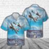US Army Cessna 172 T-41 Mescalero Hawaiian Shirt, US Army Hawaiian Shirt, Military Aloha Shirt