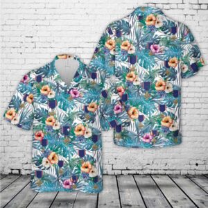 US Army Distinguished Service Cross (DSC) Medal Hawaiian Shirt, US Army Hawaiian Shirt, Military Aloha Shirt