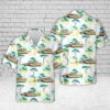 US Army M-1A2C Abrams Tanks Hawaiian Shirt, US Army Hawaiian Shirt, Military Aloha Shirt