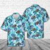 US Army M2 155mm Long Tom Artillery GUN Hawaiian Shirt, US Army Hawaiian Shirt, Military Aloha Shirt