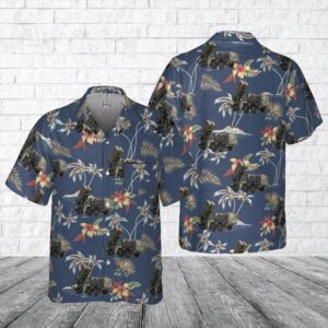 US Army MIM-104 Patriot Surface-to-air missile (SAM) system Pocket Hawaiian Shirt, US Army Hawaiian Shirt, Military Aloha Shirt