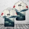US Army Paratroopers 7th Special Forces Group (Airborne) Parachute Hawaiian Shirt, US Army Hawaiian Shirt, Military Aloha Shirt