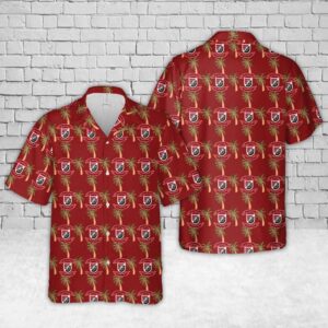 US Army Special 6th Special Forces Group (6th SFG)(A)) Hawaiian Shirt, US Army Hawaiian Shirt, Military Aloha Shirt