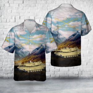 US Army Trp E, 108th Cav Hawaiian Shirt, US Army Hawaiian Shirt, Military Aloha Shirt