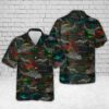 US Army UH-60 Black Hawk Hawaiian Shirt, US Army Hawaiian Shirt, Military Aloha Shirt